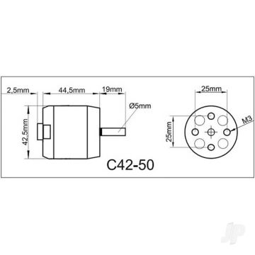 Multiplex ROXXY BL Outrunner (C42-50-07) Brushless Electric Motor