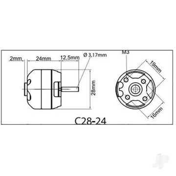 Multiplex ROXXY BL Outrunner (C28-24-34) Brushless Electric Motor