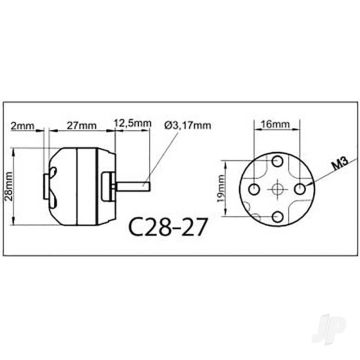 Multiplex ROXXY BL Outrunner (C28-27-34) Brushless Electric Motor
