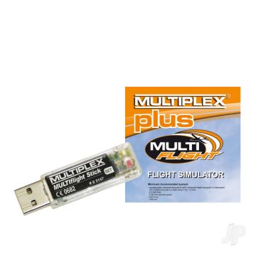 Multiplex MULTIflight RC Flight Simulator Dongle And Cd Plus 85165