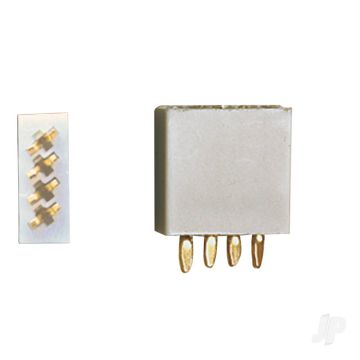 Multiplex 4-Pin socket, 5pcs (MPX)