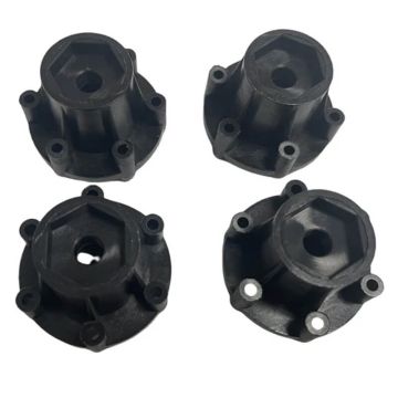 Method Adaptor 1/10 MT Tyre, 14mm Hex/25mm Thick (4pc)