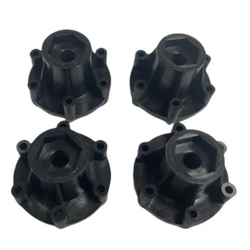 Method Adaptor 1/10 MT Tyre, 12mm Hex/25mm Thick (4pc)