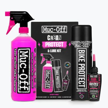 Muc-Off Mo94 Lubricant, Nano Bike Cleaner, Bio Wet Lube Kit