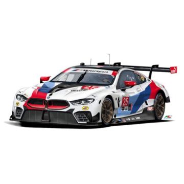 NuNu 1:24 BMW M8 Gte 2019 Daytona 24H Winner Plastic Model Kit