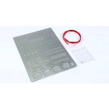 Beemax 1:24 Etched Detail Parts: Audi S1 Olympus Rally Plastic Model Kit