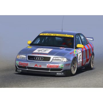 Beemax 1:24 Audi A4 BTCC 1996 World Champion Plastic Model Kit