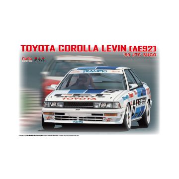 Beemax 1:24 Toyota Corolla Levin Ae92 2 Jtc 1989 #7 Plastic Model Kit
