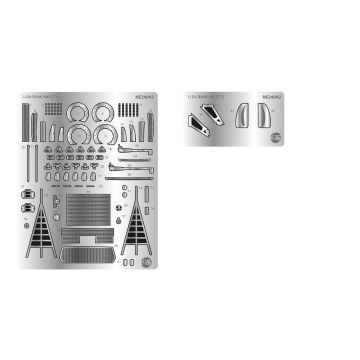 Beemax 1:24 Etched Detail Parts: BMW M6 Gt3 2020 Nls Winner Plastic Model Kit
