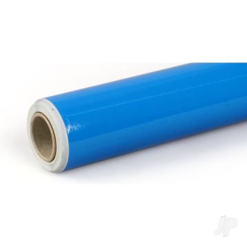 Oracover 10m ORASTICK Fluorescent Blue (60cm width) 