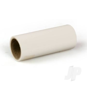 Oracover Oratrim Roll White (#10) 9.5cmx2m  Self-Adhesive Covering for RC Model Aircraft