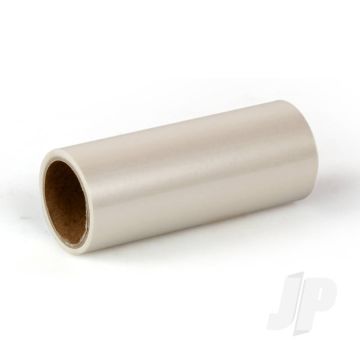 Oracover Oratrim Roll Pearl White (#16) 9.5cmx2m  Self-Adhesive Covering for RC Model Aircraft