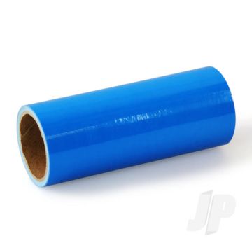 Oracover Oratrim Roll Fluorescent Blue (#51) 9.5cmx2m  Self-Adhesive Covering for RC Model Aircraft