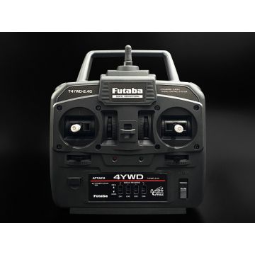 Futaba 4YWD 4-channel Surface Transmitter Radio w/ R214GF-E Rx Receiver