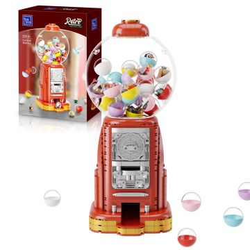 Pantasy Retro Gumball Machine - 936 pcs Brick Build Model Kit