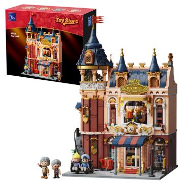 Pantasy Toy Store Building - 2978 pcs Brick Build Model Kit