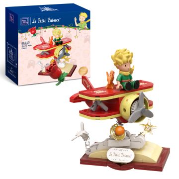 Pantasy Le Petit Prince™ Starry Ride Plane - 189 pcs Brick Build Model Kit
