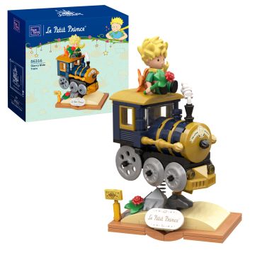 Pantasy Le Petit Prince™ Starry Ride Train - 205 pcs Brick Build Model Kit