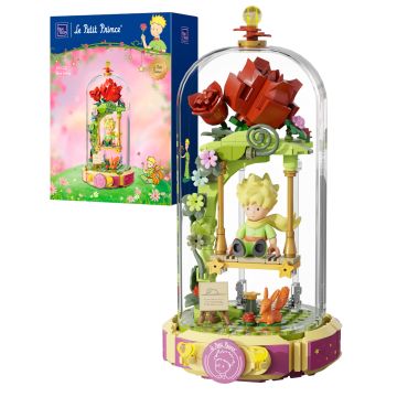 Pantasy Le Petit Prince™ Rose Swing - 234 pcs Brick Build Model Kit