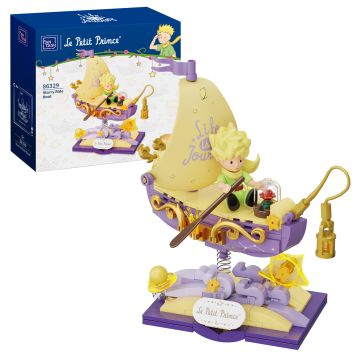 Pantasy Le Petit Prince™ Starry Ride Boat - 114 pcs Brick Build Model Kit