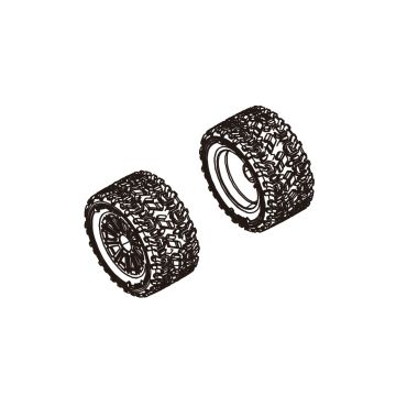PD Racing Tyres (Pair)