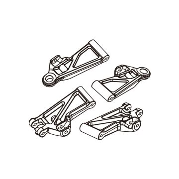 PD Racing Rear Lower Arm Down Set (L/R)