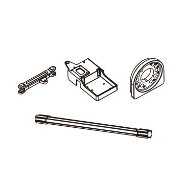 PD Racing Ackerman Link Servo Support Centre Drive Shaft Set