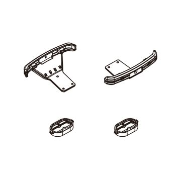 PD Racing Bumper Loop Front & Rear Bumper Set