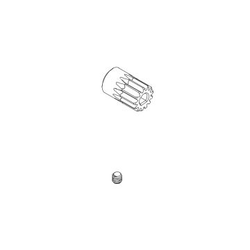 PD Racing 16T Motor Gear 1PCS