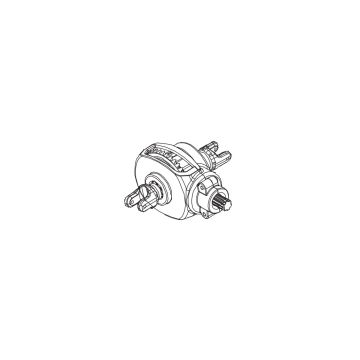 PD Racing 4S Differential Gear Box Assembly 1PCS