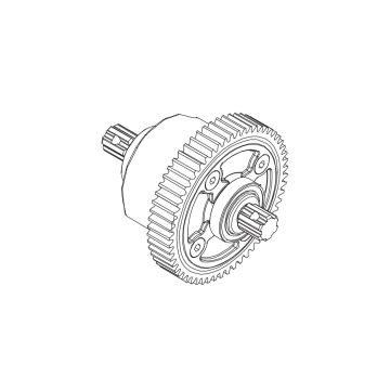 PD Racing 4S Center Diff Box 1PCS