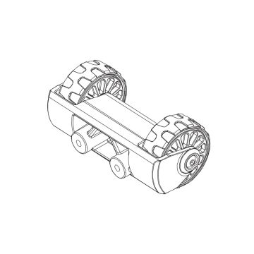PD Racing Wheelie Bar Wheel Unit 1PCS