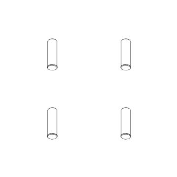 PD Racing Idler Gear Shaft 4PCS