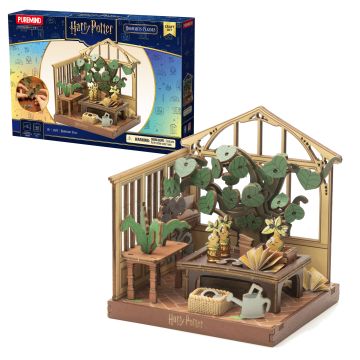 Puremind Harry Potter Hogwarts Herbology Class Wooden Model Kit