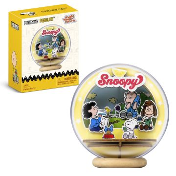 Puremind Peanuts™ Snoopy & Friends Picnic Party Wooden Model Kit