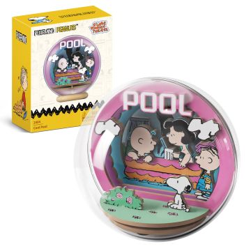 Puremind Peanuts™ Snoopy & Friends Cool Pool Wooden Model Kit