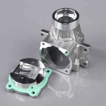 RCGF Stinger Engine Parts - Crankcase Lower & Backplate (20cc Rear Exhaust)
