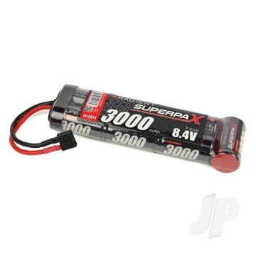 Radient NiMH Battery 8.4V 3000mAh SC 6-1 Stick Pack Deans HCT T-Style Connector Plug