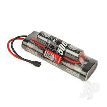 Radient NiMH Battery 9.6V 5000mAh SC 6-2 Hump Pack Deans HCT T-style Connector Plug