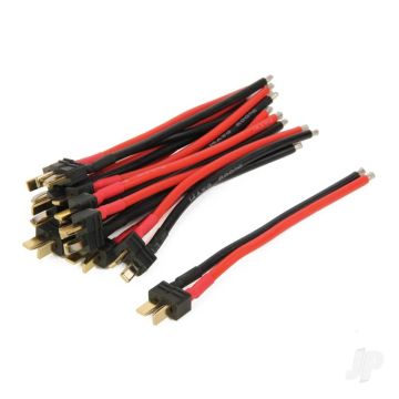 Radient Pigtail Connector Pack, HCT Male, 4in (10 pcs) 