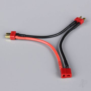 Radient Deans Series Connector, 14AWG, 100mm 
