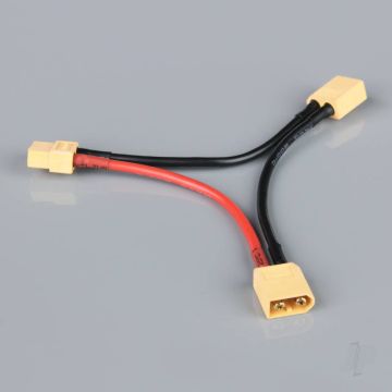 Radient XT60 Series Connector, 14AWG, 100mm 