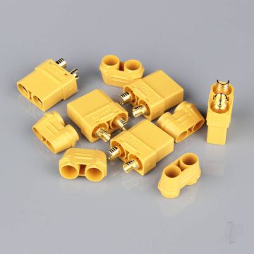 Radient XT90 Female with Cap End (Battery End) (5 pcs) 