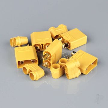 Radient XT90 Male with Cap End (ESC End) (5 pcs) 