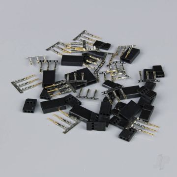 Radient Futaba Connector Pairs (10 pcs) 
