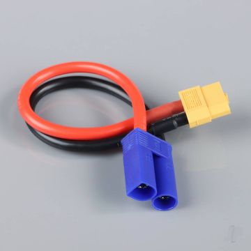 Radient Charge Lead, XT60 to EC5 Male, 12AWG, 150mm
