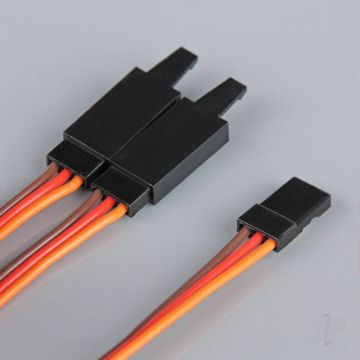 Radient JR HD Y Lead with Clip 300mm 