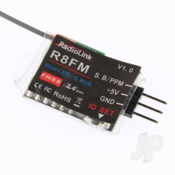 RadioLink R8FM 2.4GHz 8-Channel Mini Receiver