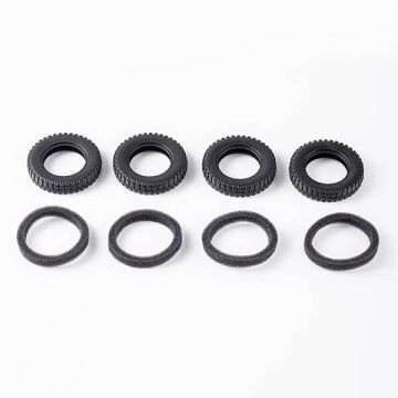 Roc Hobby Type82 Kubelwagon/Be Etle Tire With Foam