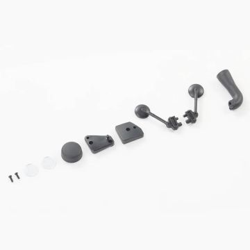 Roc Atlas 1:10 11036 Rear View Mirror And Snokle